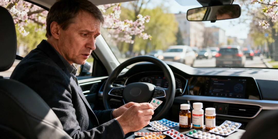 Лекарства, которые лишат вас прав в 2026‑м: список опасных препаратов, о которых вы могли не знать