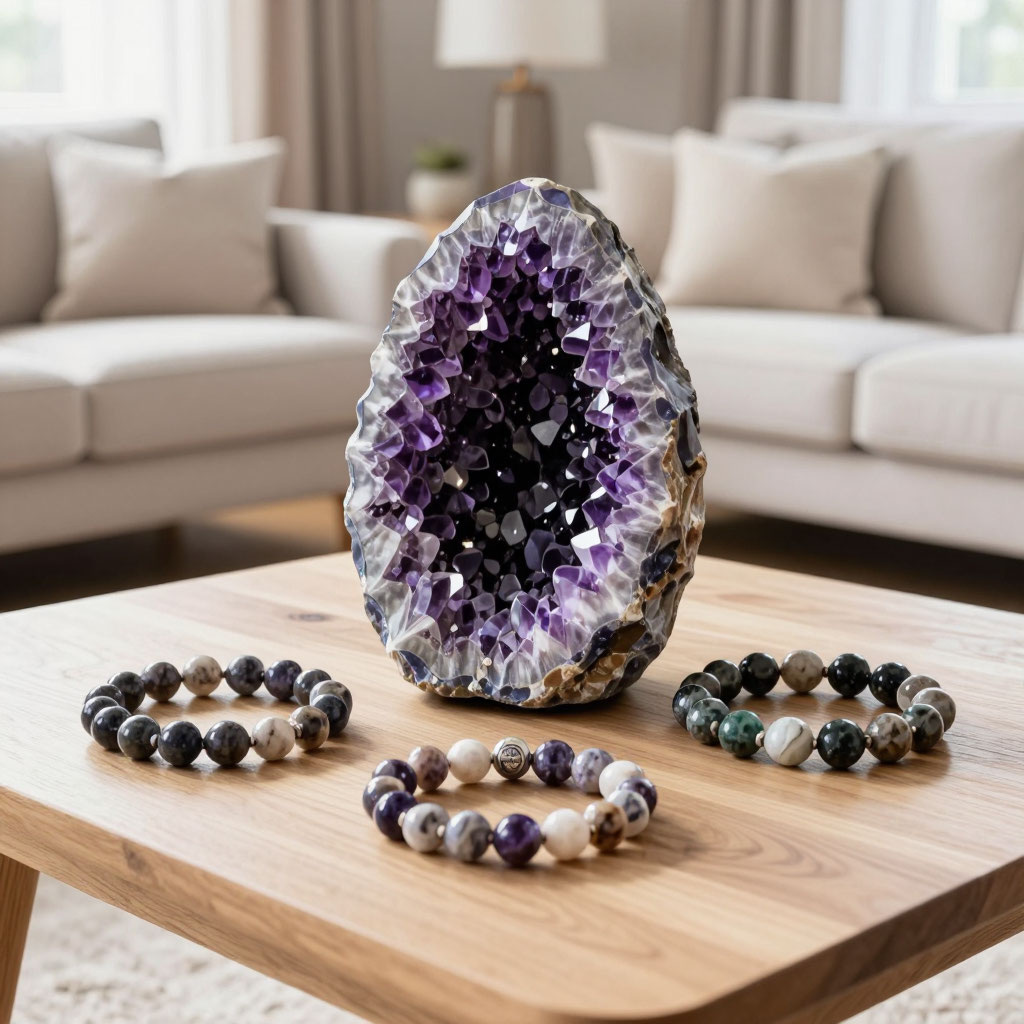 Жеода из аметиста