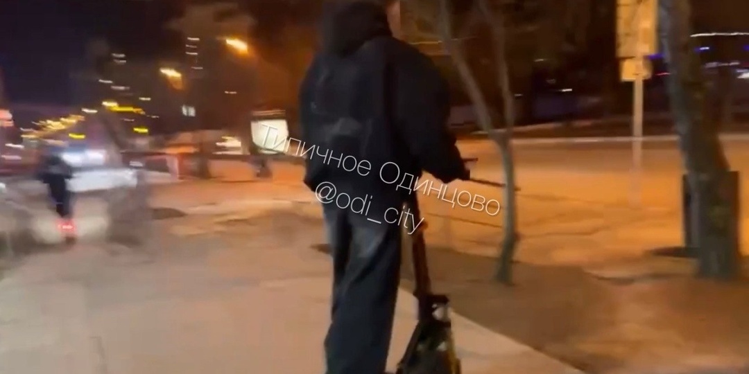 Самокатчик сбил собаку на поводке в центре Одинцово и скрылся