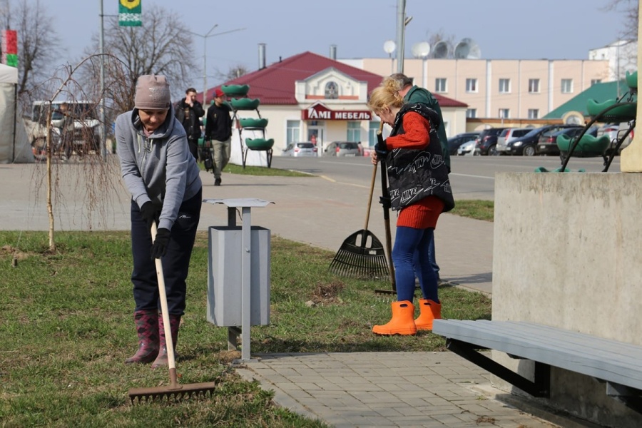    В Копыльском районе продолжается месячник по наведению порядка