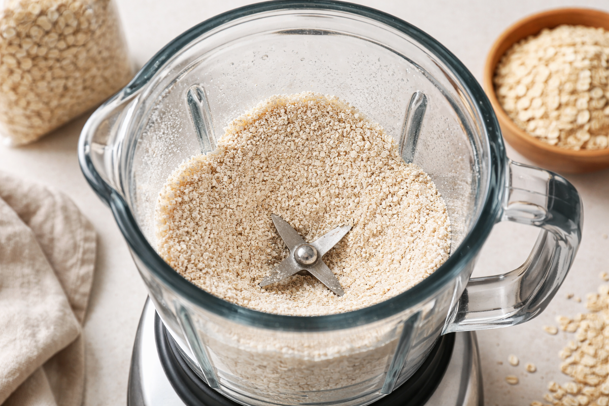 Подготовка овсяных хлопьев