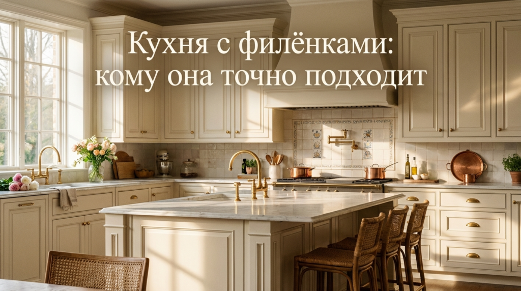    Филёнчатые фасады — ключевой элемент классического кухонного гарнитура. MDKUHNY
