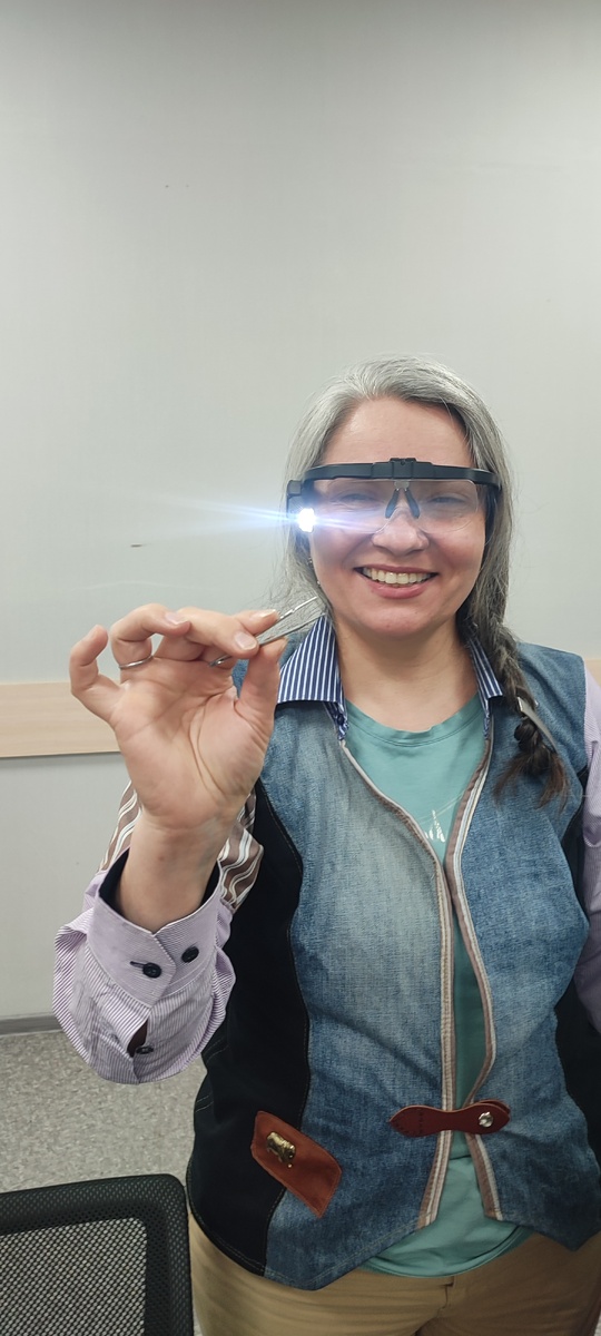 На курсе! Выпендриваюсь. 