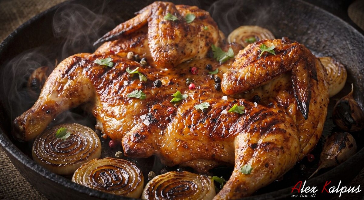 Пока готовим курицу, необходимо соблюдать не только вкус но и внешний вид. 