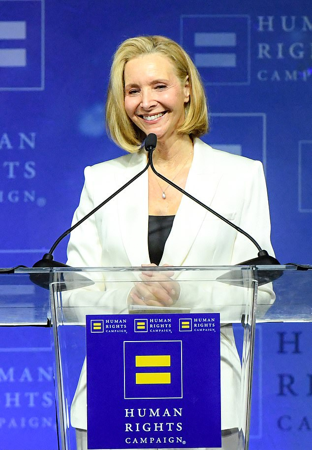    Источник: Getty images | Лиза Кудроу на ужине Human Rights Campaign в Лос-Анджелесе