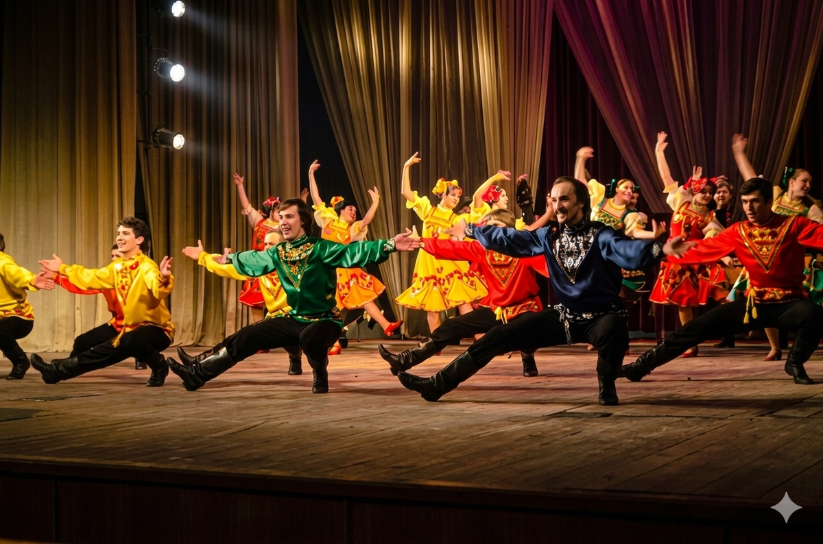 Ансамбль Танца УПИ -"Уральский перепляс" - улучшенное фото