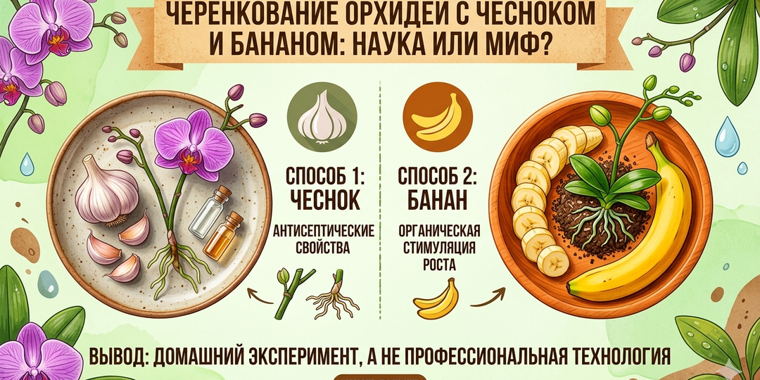 Черенкование орхидеи полезный лайфхак