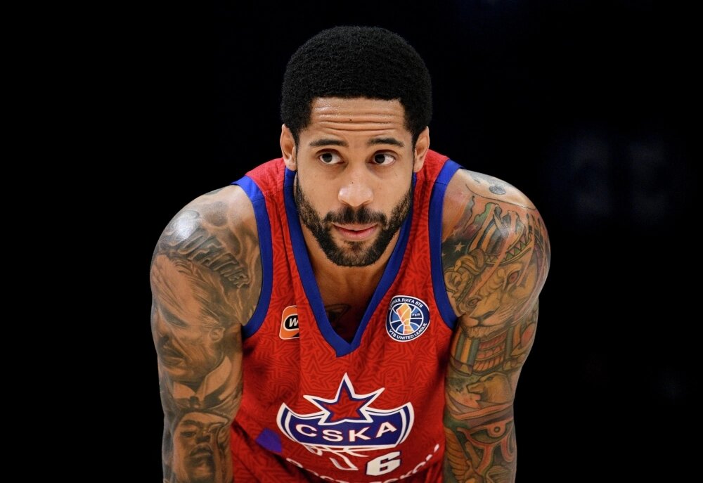    Мело Тримбл — американский профессиональный баскетболист, играющий на позиции разыгрывающего защитника. Выступает за клуб ЦСКА. Фото: РИА Новости/ Алексей Филиппов