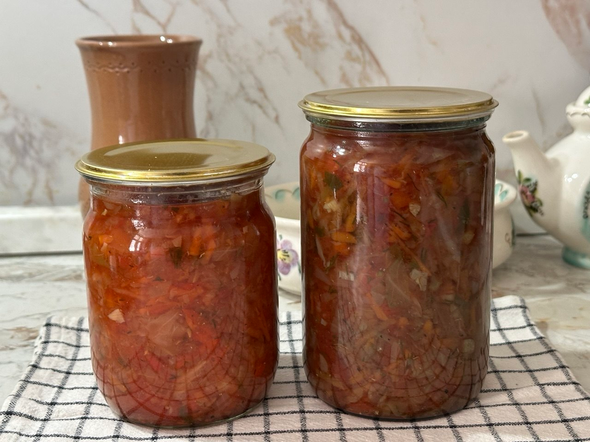 Консервированный борщ. Фото автора