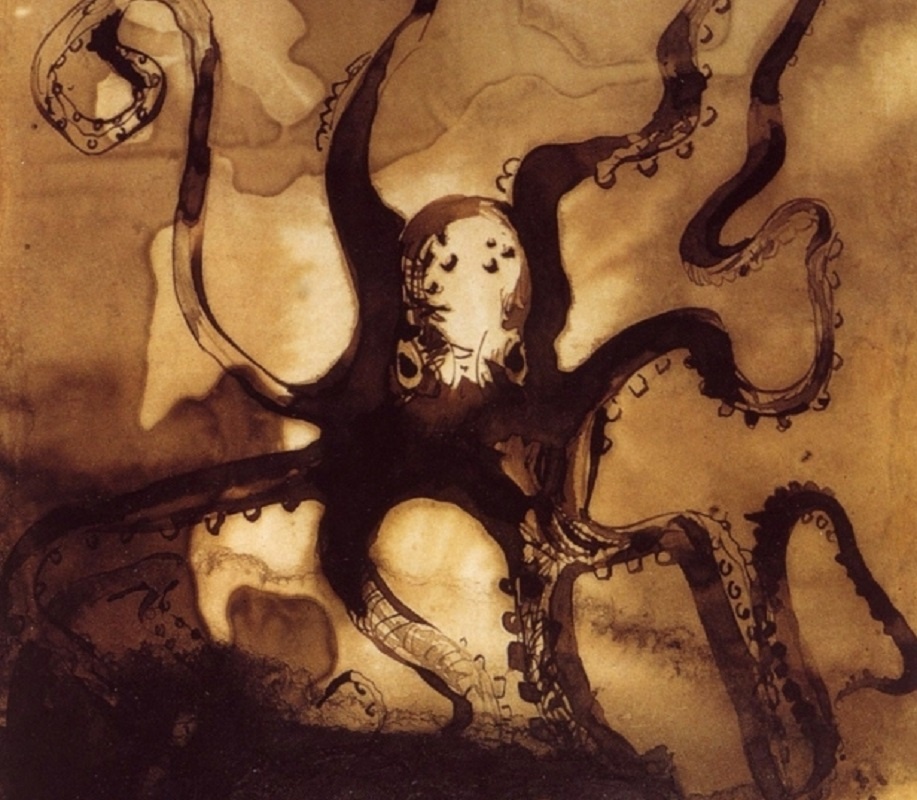     Виктор Гюго. Осьминог. 1866