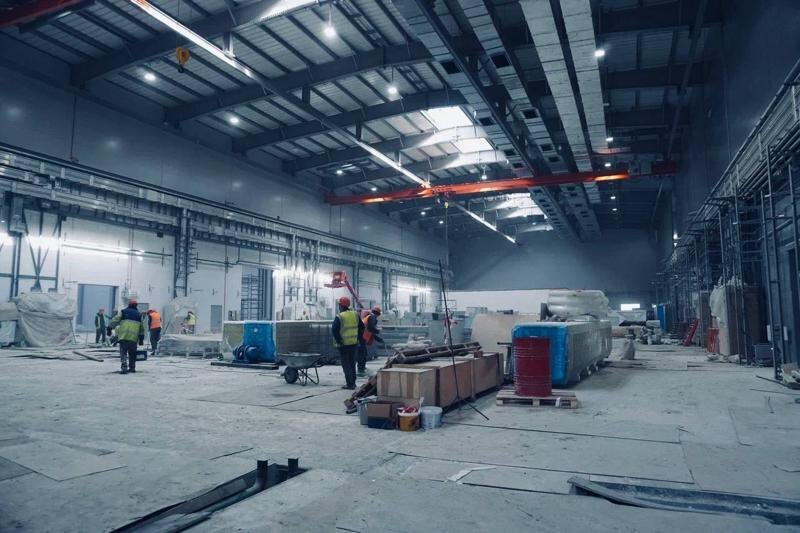    УЗГА. Цех для выпуска деталей для авиадвигателей