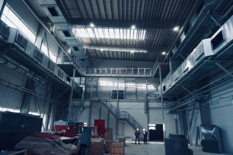    УЗГА. Цех для выпуска деталей для авиадвигателей