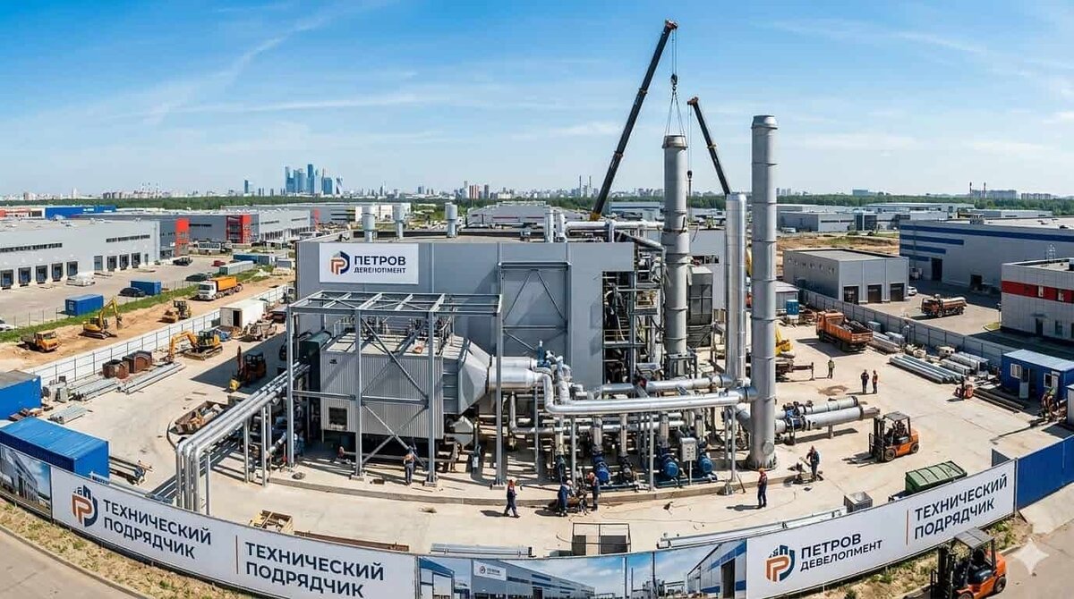 строительство центральной котельной
