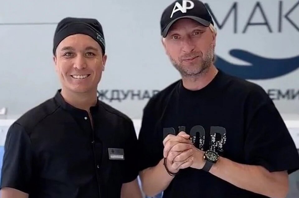 Евгений Плющенко и хирург Тимур Хайдаров!