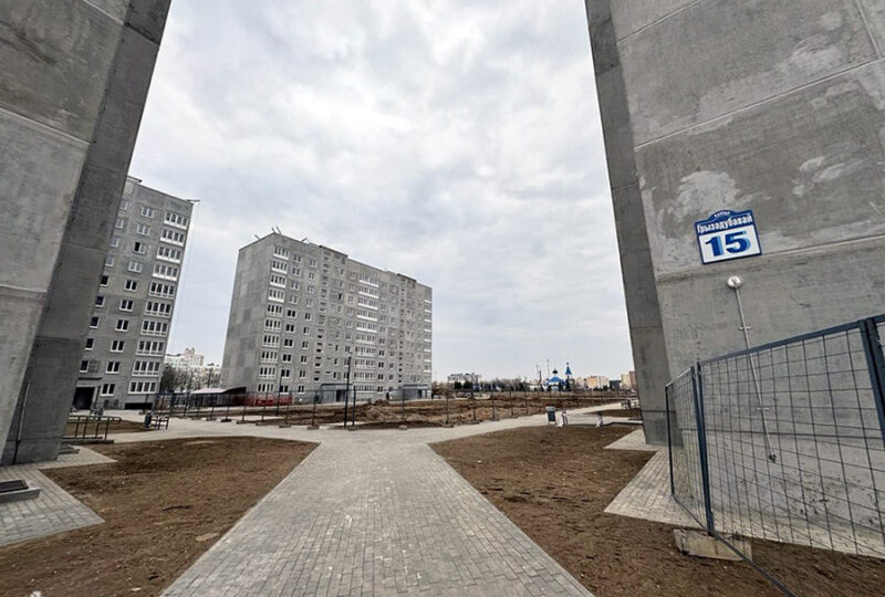 В жилом районе Сокол достроен еще один жилой квартал