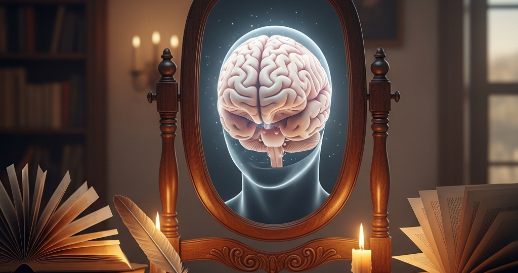 Опасный эксперимент с зеркалом: через 10 минут ты перестаёшь узнавать себя. Рискнёте?