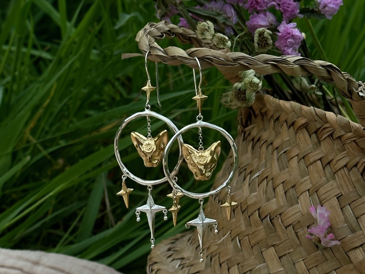 Серьги "Женская мистика"