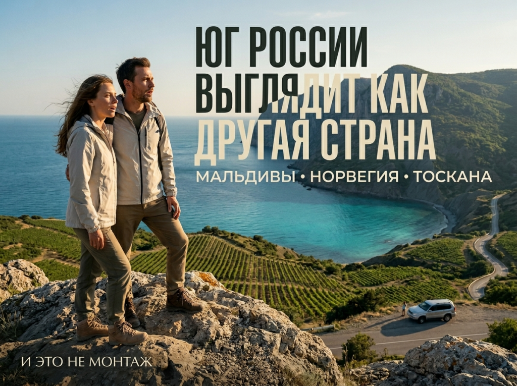 юг России выглядит как Мальдивы, Норвегия или Тоскана Андрей Путешественник
