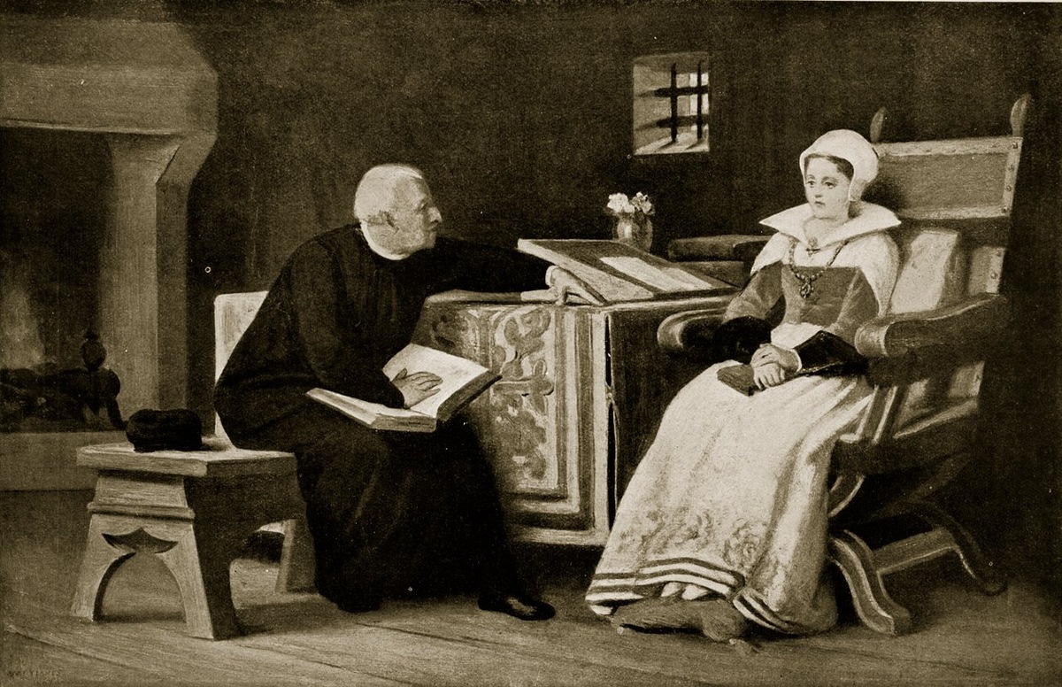 Уильям Фредерик Йимз, Иллюстрация под названием "Леди Джейн Грей в тюрьме"