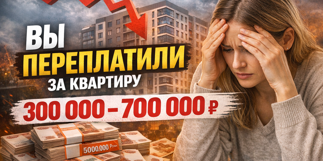 Почему вы переплатите за квартиру 300–700 тыс ₽ (и даже не заметите)