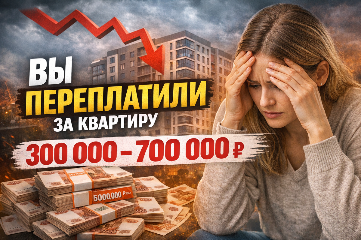 Почему вы переплатите за квартиру 300–700 тыс ₽ (и даже не заметите)