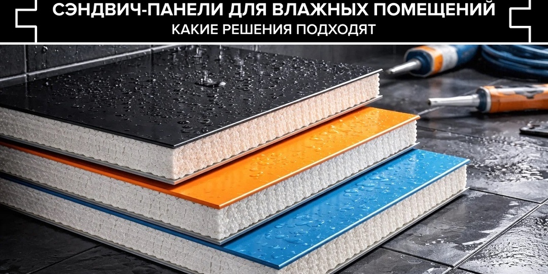 Сэндвич-панели для влажных помещений: какие решения подходят