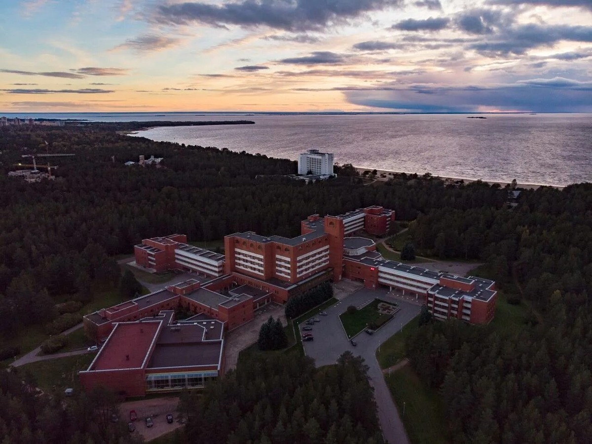 Фото санатория с высоты птичьего полета