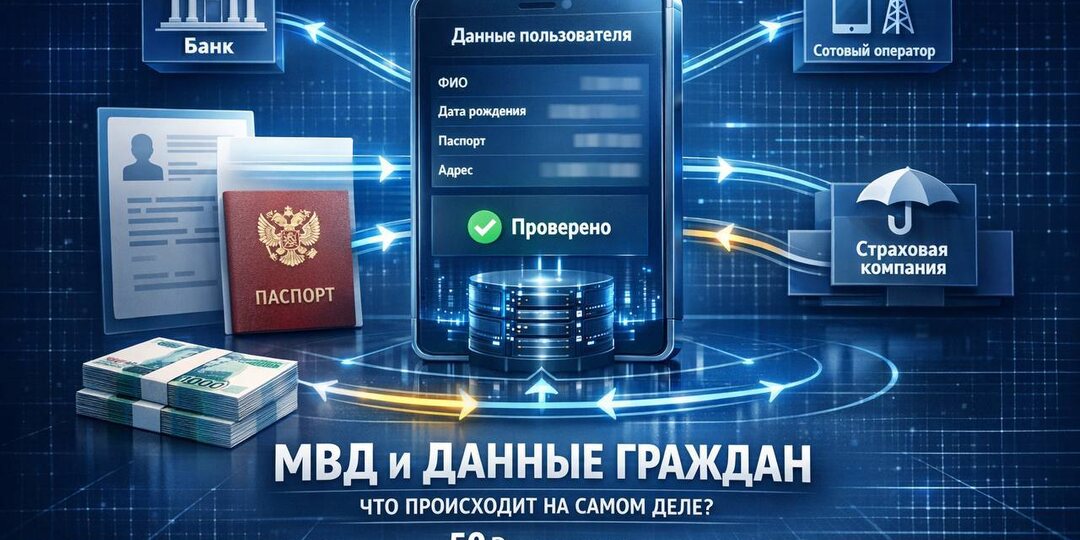 МВД будет «продавать» данные о гражданах: как это устроено и что это значит