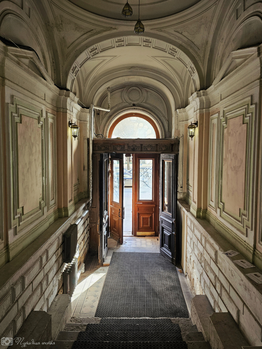 Настоящее чудо - попасть в эту парадную. Фото: Парадная гостья