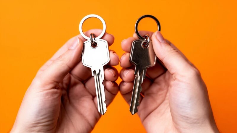     Ключи. Квартира. Ипотека. Нейросети