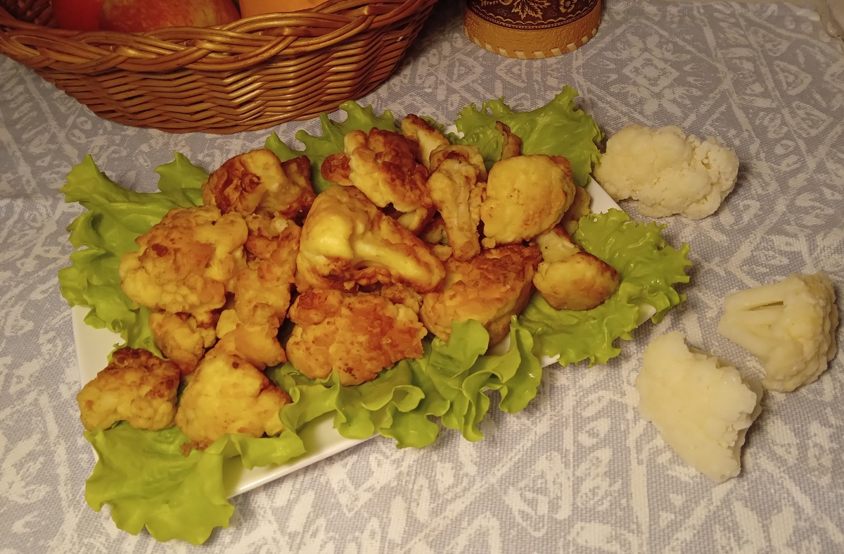    Цветная капуста в кляре