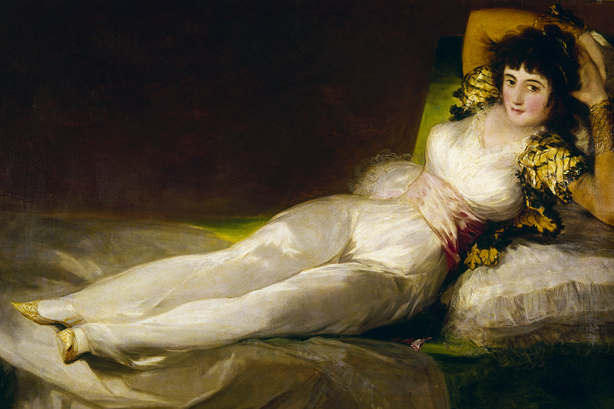 The Granger Collection / ТАСС📷Картина «Маха одетая», Франсиско Гойя