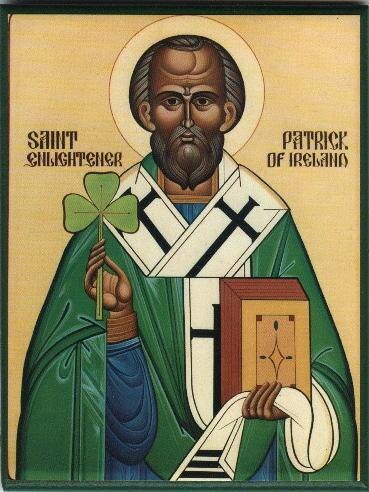 На примере трилистника святой Патрик рассказывал верующим о Святой Троице