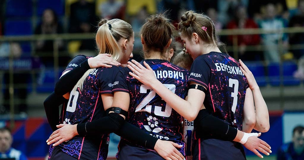 Волейбольная "Северянка" выиграла на выезде все четыре матча