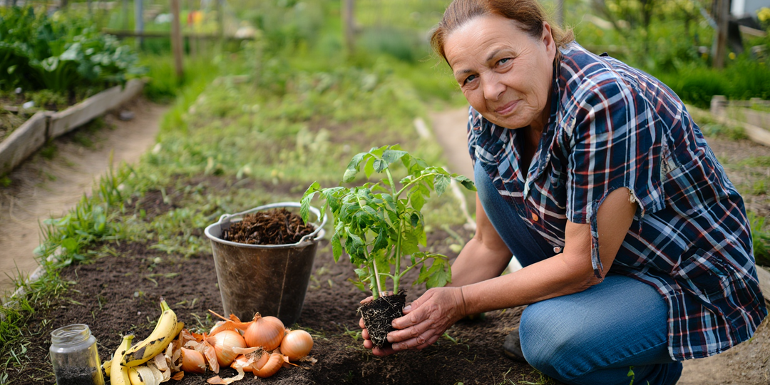 Томаты сами себя кормят: Расскажу что я закапываю в лунку при посадке