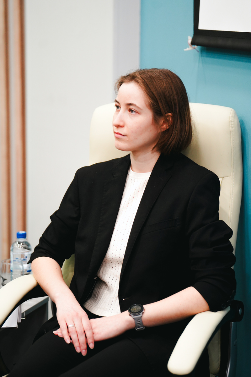 На фото - Анна Дайбова