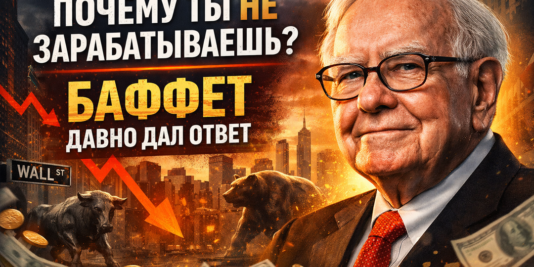 Почему ты не зарабатываешь? Баффет давно дал ответ