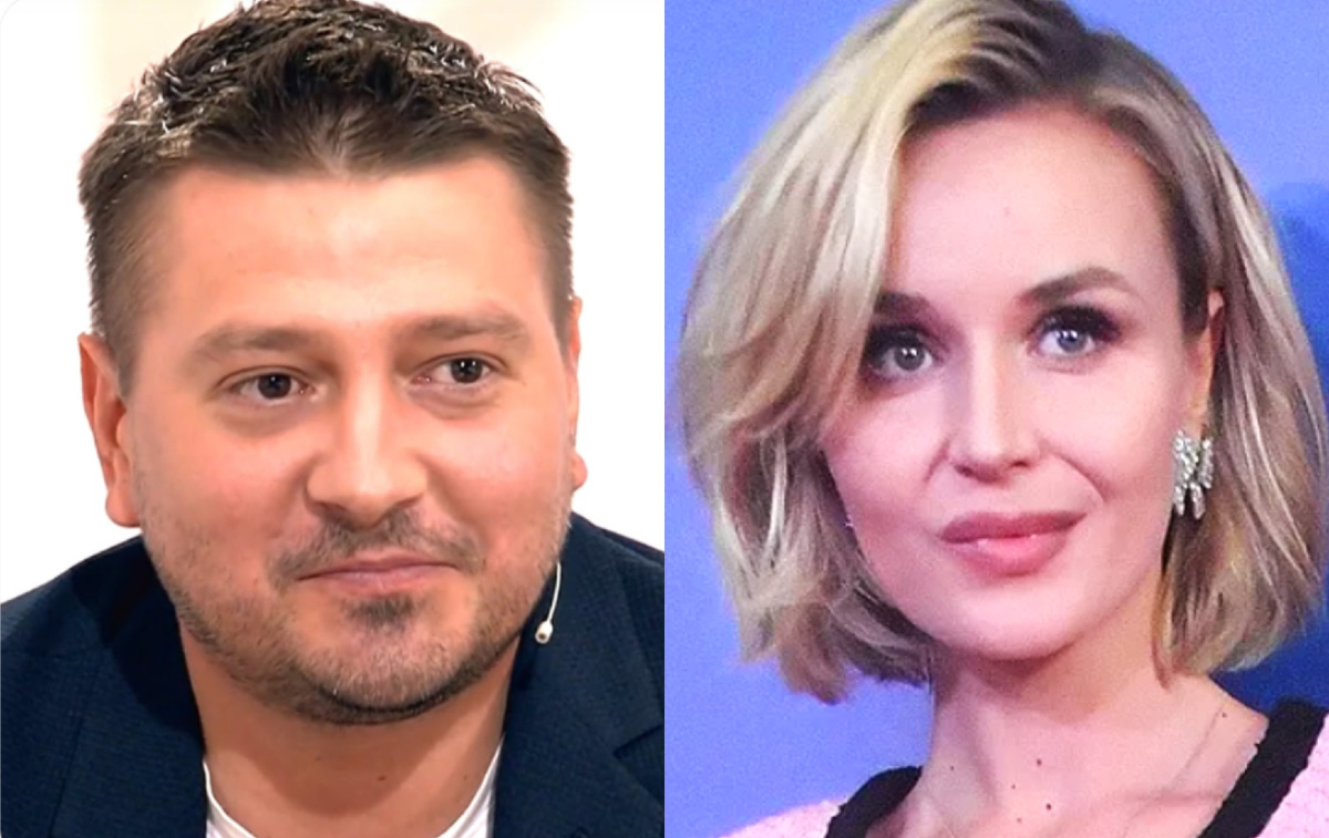 на фото Петр Кислов и Полина Гагарина