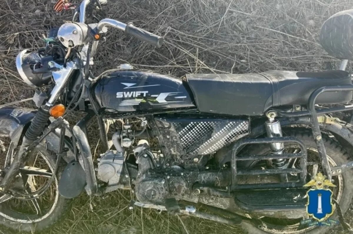    В Вешкаймском районе подросток на мопеде вылетел с дороги в кювет