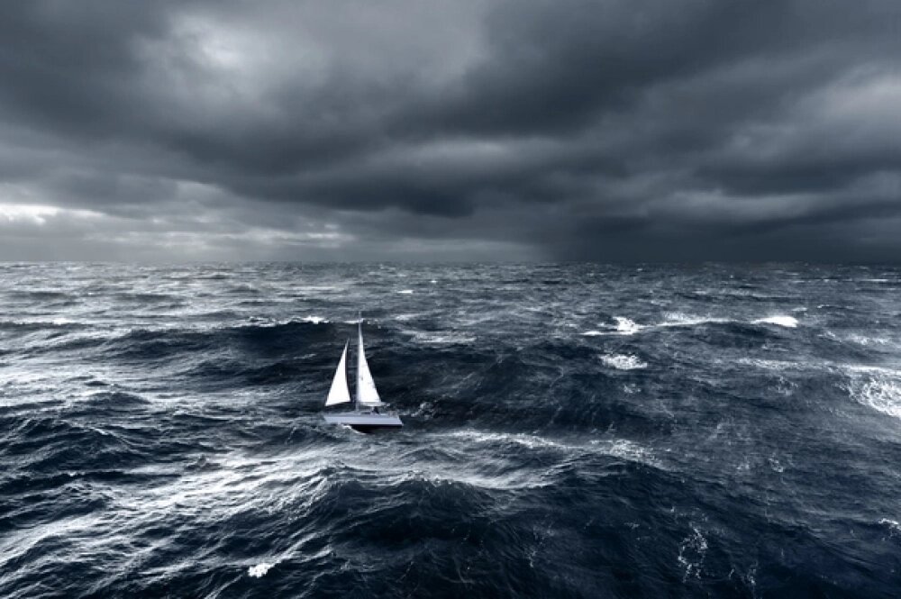    Сильный шторм с дождем и ветром символизирует мощный эмоциональный выброс. Фото: istockphoto.com