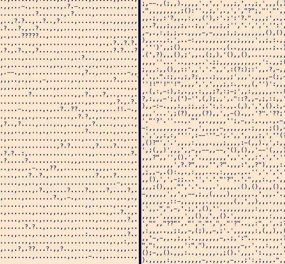 Романы без знаков препинания и некоторых гласных