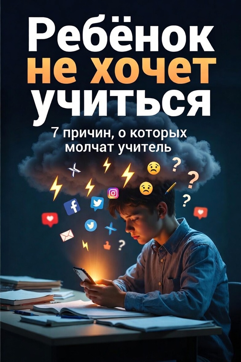 причины, из-за которых нет желания учиться