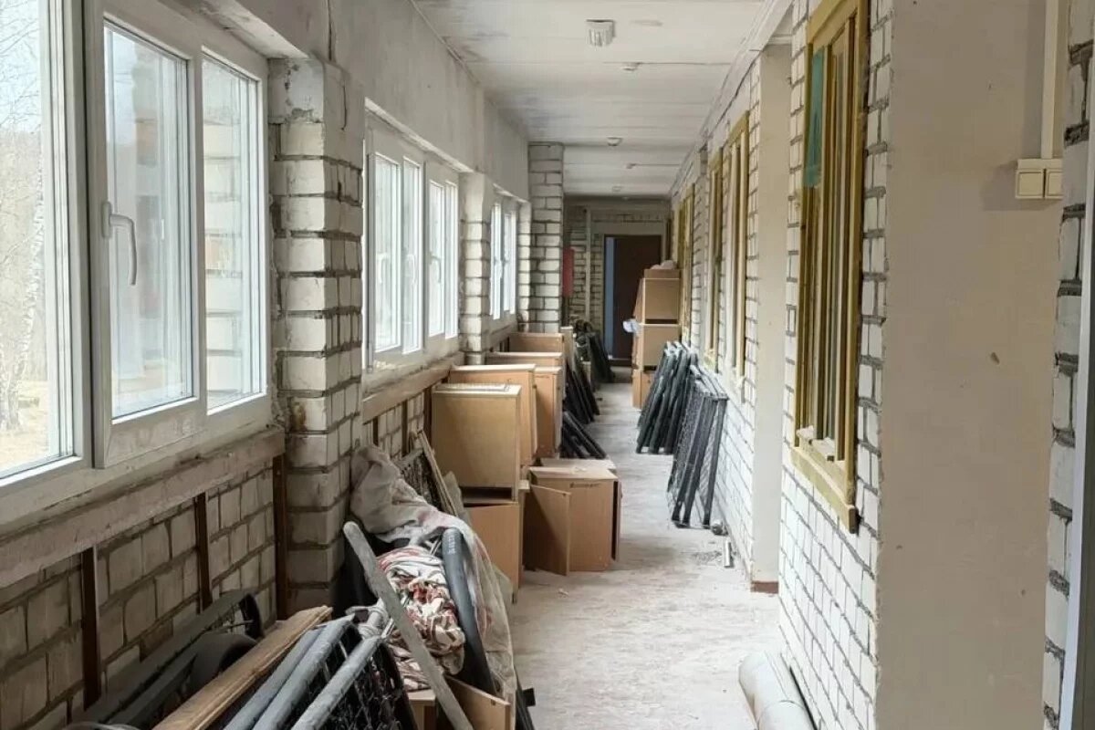    Детский лагерь «Нептун» в Псковском районе продолжают ремонтировать