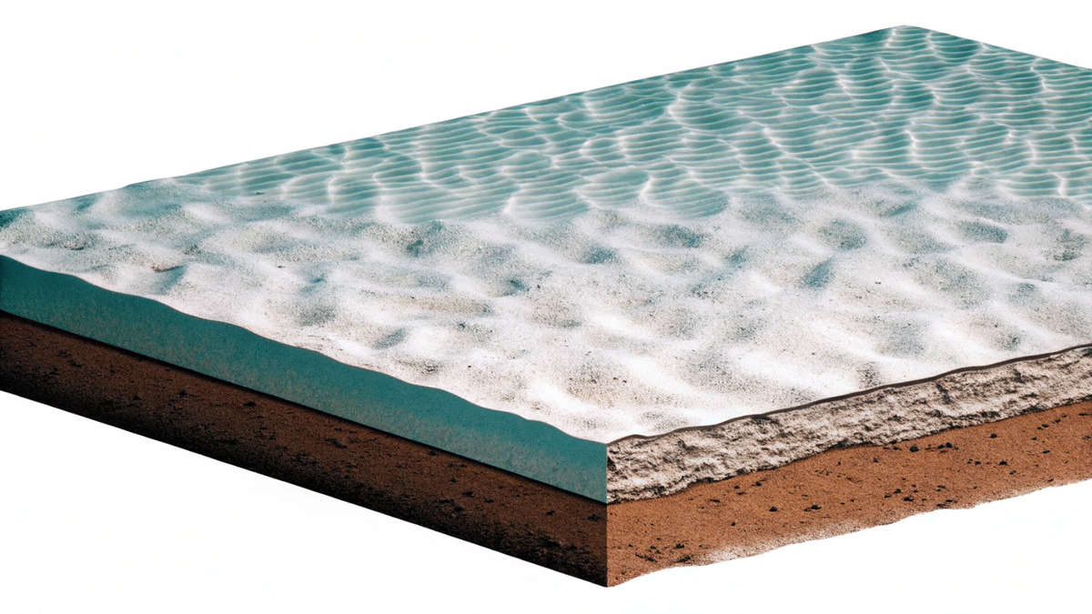    Под Большим Соленым озером нашли скрытый резервуар пресной воды