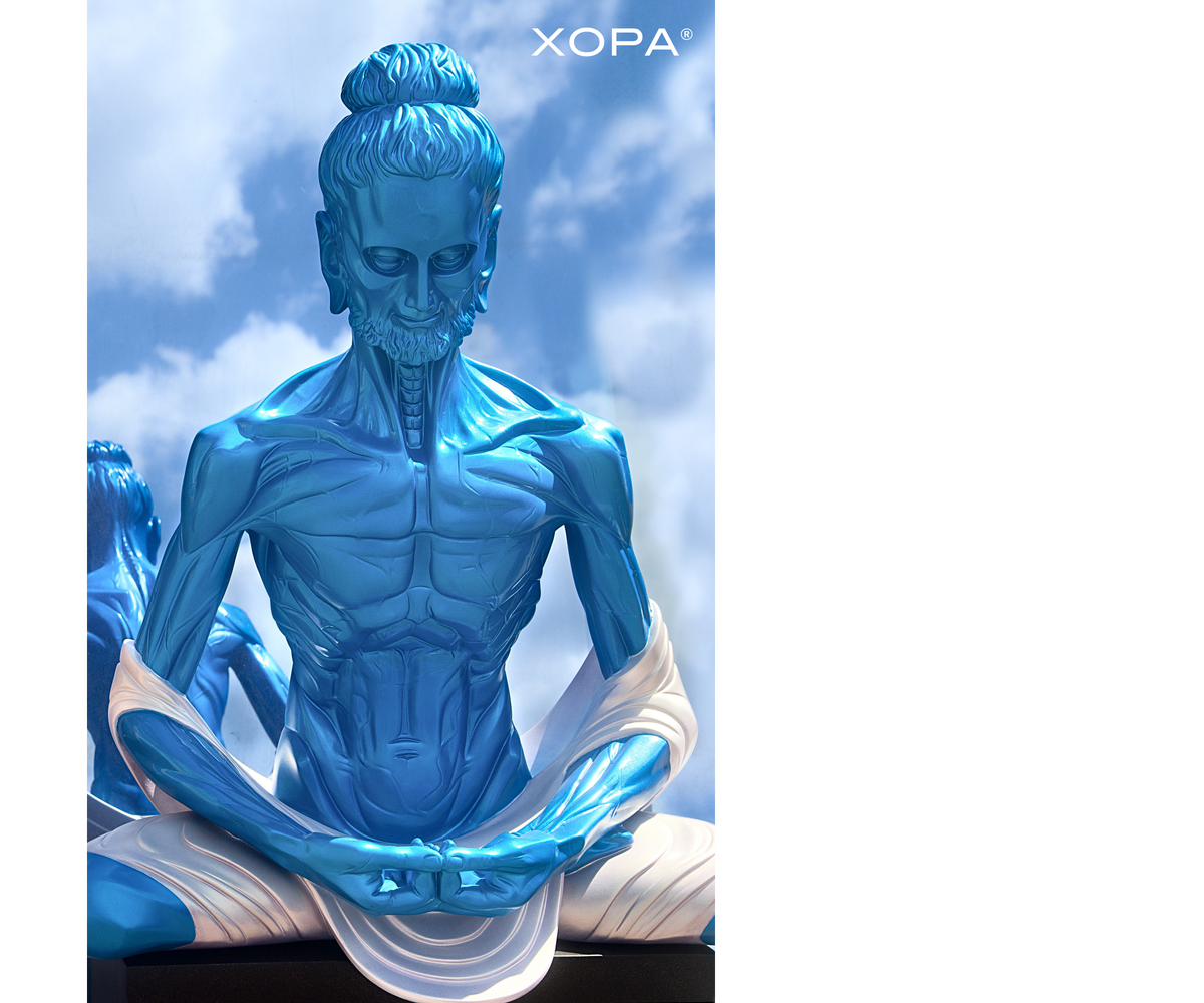 Человек транс-гравитационный | Создатель образа Мастер ХОРА, скульптор Е. Сапунова. ©Атаян А. В., 2013