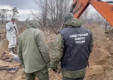    Массовое захоронение под Северодонецком: эксгумированы тела мирных жителей, число жертв растёт