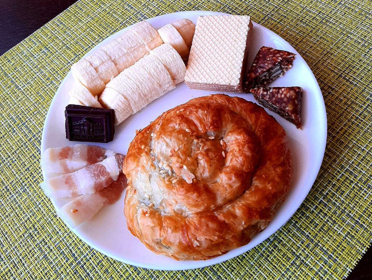 Тарелочка для перекуса №1