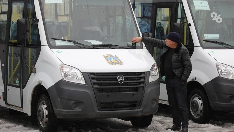    Новые маршрутки позволили жителям и гостям Железноводска удобнее добираться до разных точек города Фото: Дмитрий Ахмадуллин / / ИА «Победа26»