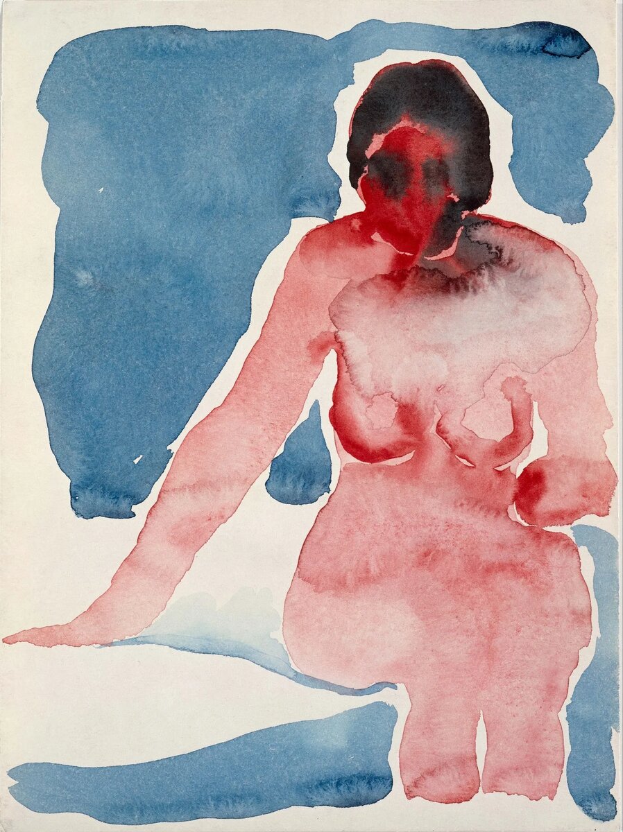 О'Кифф Джорджия - Seated Nude