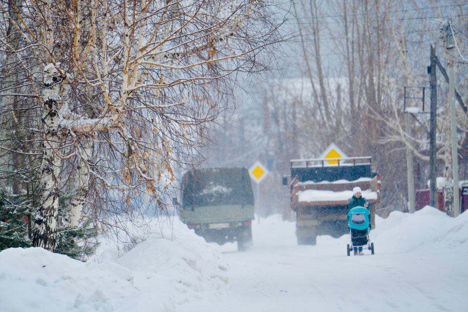    Горно-Алтайск. Зима. Снег. Источник: Андрей Сороко/"Толк"